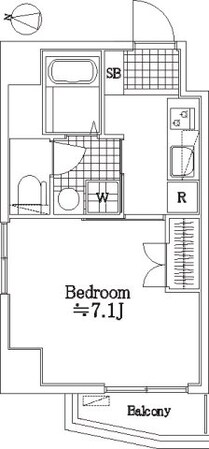 三ノ輪駅 徒歩8分 6階の物件間取画像